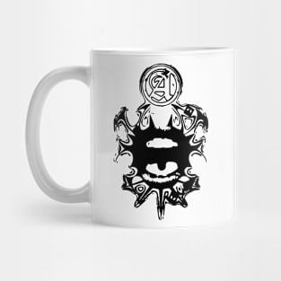 dope choas punk stylish artwork Mug